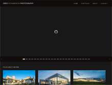 Tablet Screenshot of gregrichardsonphotography.ca